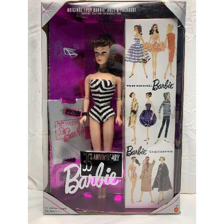 Barbie 35th Anniversary Doll (Brunette Hair) Reproduction 1959