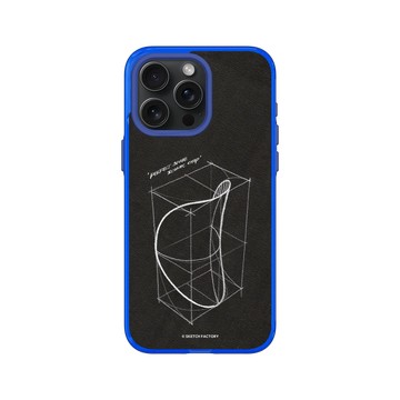 iPhone 15 Pro Max Clear 激光藍 - Sketch Factory - 經典洋芋片