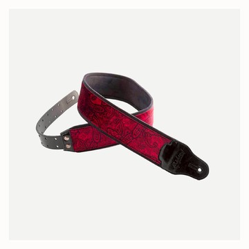 Righton Paisley Velvet-70 Red 吉他背帶