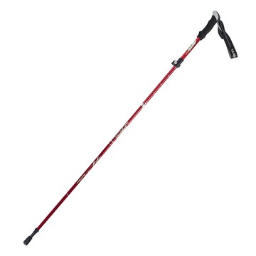 tanerdd 鋁合金登山杖  紅色  95~110cm  2支