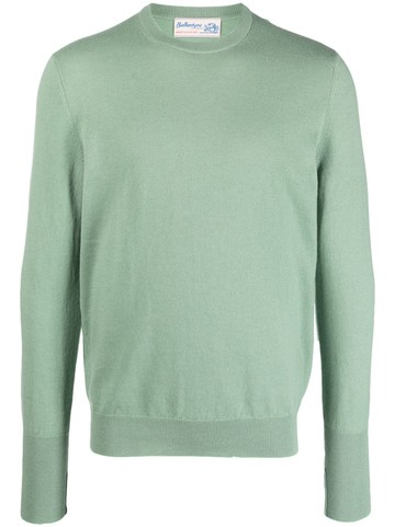 Ballantyne - crew-neck cashmere jumper - men - Cashmere - 56 - Green