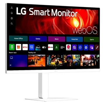 LG 電子 4K HoMIE機 Pro3 智慧聯網螢幕 + 支架組 webOS AirPlay2 IOT操控  32吋  32U720SA-W
