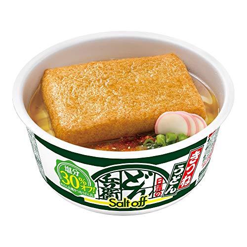 日清食品 日清のどん兵衛 きつねうどん ソルトオフ カップ麺 96g×12個