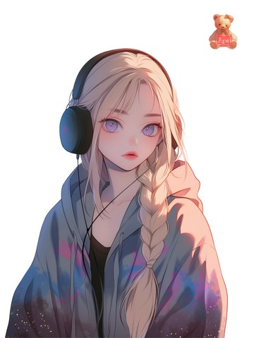 原創人物貼紙 裝飾貼紙 一組內含 5 枚