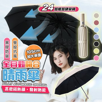 台北出🎉雨傘 24骨自動傘 UV傘 遮陽傘 晴雨兩用 摺疊傘 加大自動傘 折疊傘 自動雨傘