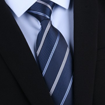 桑蠶絲領帶襯衣男士真絲領帶正裝商務結婚窄韓版工作學生8cm禮盒