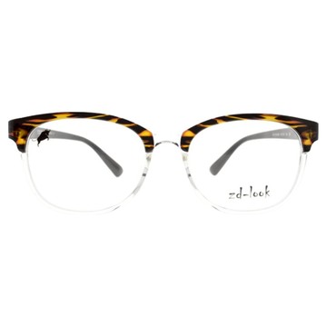 ZD-LOOK HD-HC490 4色 12星座系列 眉框光學眼鏡 附0度抗藍光鏡片 HC490 C9 VIRGO  棕黑色  138mm