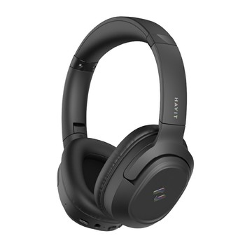 【Havit】H612BT PRO 旋轉折疊180度耳罩式耳機｜黑色【三井3C】