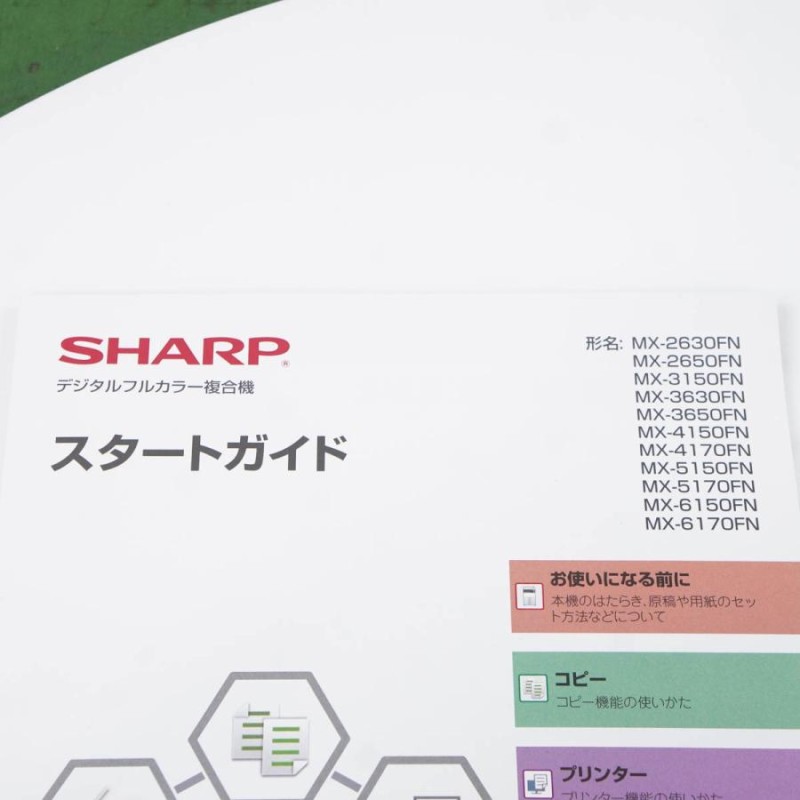 ≪超目玉☆12月≫ DIRWINGSショップ PG USED 8日保証 印刷4593枚 SHARP MX-2517 MX-2517FN デジタルフルカラー複合機  A3 ソフトウェア ST04018-0020