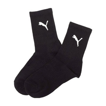 PUMA NOS 跳豹半筒襪  39/42  黑色  1雙