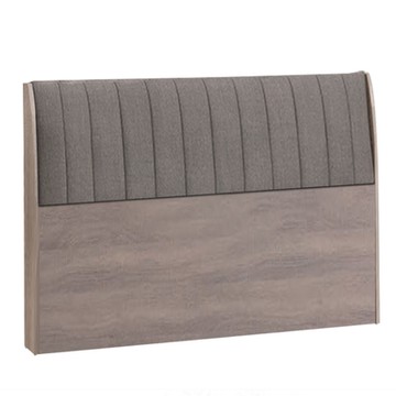 文創集 迪羅克5尺雙人貓抓皮革床頭片(不含床底＋不含床墊)-150x14x103m免組