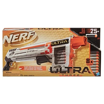 竹北kiwi玩具屋_孩之寶 NERF 極限系列 三號 ULTRA THREE 實心保麗龍彈 _01701906