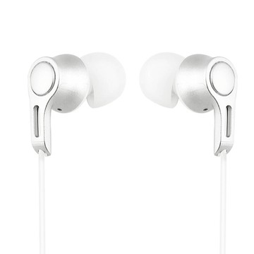 JELLICO 電競系列輕巧好音質線控入耳式耳機-銀色