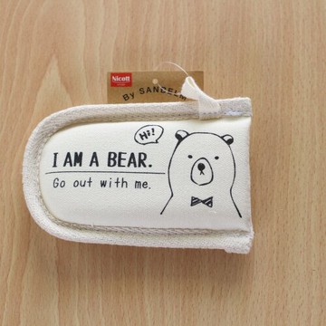 Nicott/ 北歐風格隔熱手把套  北極熊