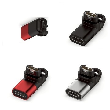 【母頭轉接頭】適用 Garmin Forerunner 965 265 970 570 Type-C V8 IOS