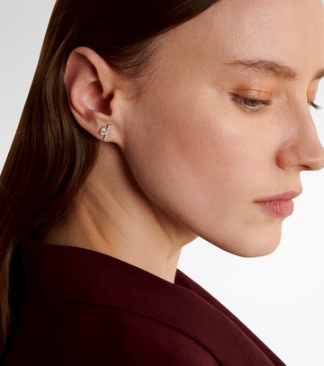 Repossi Serti Sur Vide 18kt white gold single earring with diamonds