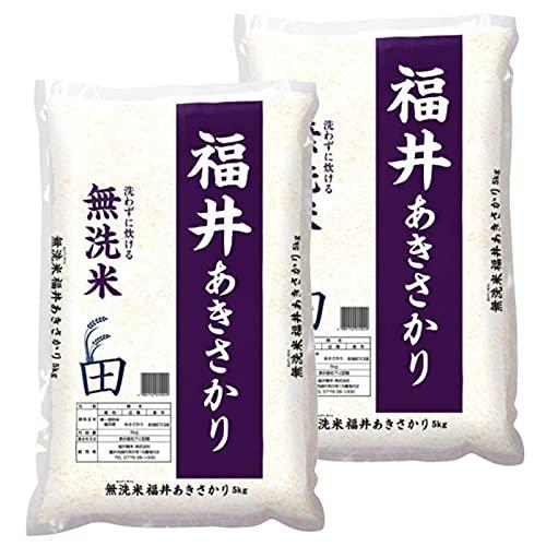 新米 無洗米 福井県産あきさかり 令和5年産 (10kg)