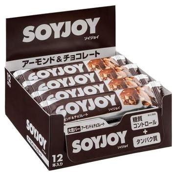 soyjoy 大豆營養棒 杏仁巧克力口味  30g  1盒