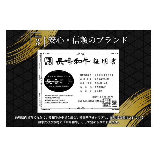 ふるさと納税 長崎県 雲仙市 肉 長崎和牛 サーロイン ステーキ 250g×2枚 計500g 牛肉 極上 赤身 国産牛肉 バーベキュー 冷凍   サンクスラボ   長崎県 雲仙市