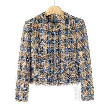 西湖閣老【瑾】秋冬 金絲提花立體流蘇小香風短款外套333