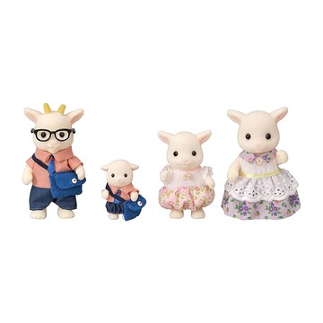 EPOCH森林家族 山羊家庭組 可愛角色扮演玩具 激發想像力與創造力  1盒