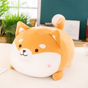 公仔抱枕娃娃 可愛柴犬公仔柯基狗狗毛絨玩具布娃娃玩偶睡覺抱枕床上超軟男女生