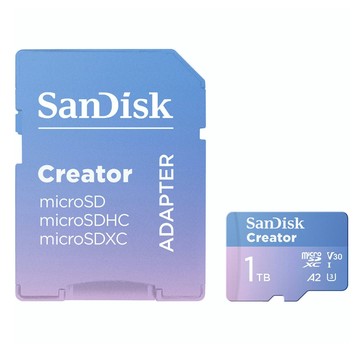 SanDisk【Creator microSD】記憶卡 1TB