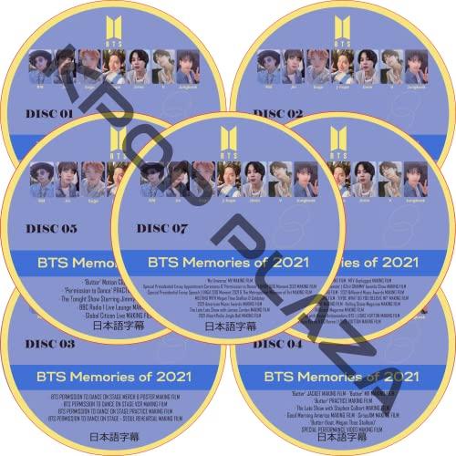 BTS DVD BTS MEMORIES OF 2021 (7枚セット) 日本語字幕 防弾少年団 ...