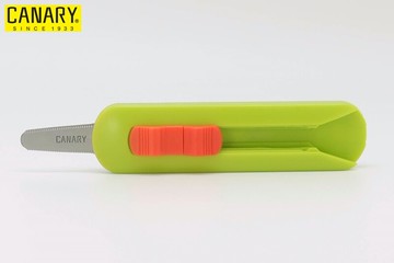 耀您館★日本長谷川刃物CANARY拆箱美工刀DC-15物流專用刀 紙箱刀 紙箱裁切刀 物流刀具 貓屋工具 物流系列紙箱切割刀 紙箱裁切刀 瓦楞紙切割 紙箱手工藝刀【APP下單點數4倍送】