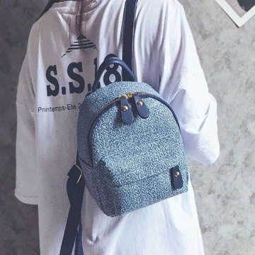 2024新款潮ins超火的雙肩包女小背包韓版春夏小清新簡約百搭少女