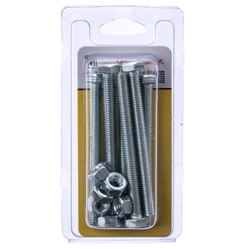 741 六角機械牙螺絲 附帽 M6X65mm 6組