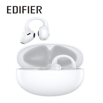 EDIFIER LolliClip 開放式降噪耳夾耳機 白色
