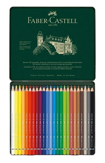 Faber_Castell藝術級水彩色鉛筆24色*117524【APP滿額下單10%點數(單一帳號最高5000點)】1/31止