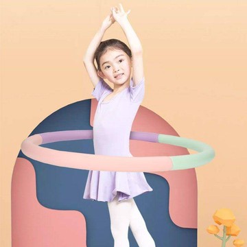 ✨呼啦圈兒童款小清新3-6-12歲軟體呼啦圈小學生幼儿園器材初學鍛煉呼啦圈 鳥拉圈 呼拉圈 兒童呼啦圈 成人呼啦圈