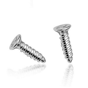 925純銀耳環耳針式耳飾-個性獨特小螺絲流行母親節生日情人節禮物女飾品73ag282【獨家進口】【米蘭精品】