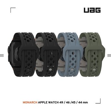 UAG Apple Watch 42/44/45/46/49mm 頂級版FKM氟橡膠錶帶