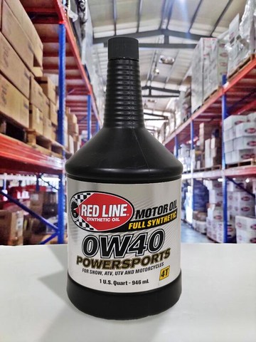 『油工廠』RED LINE 4T POWERSPORTS 0W40 酯類 全合成 機油 MA