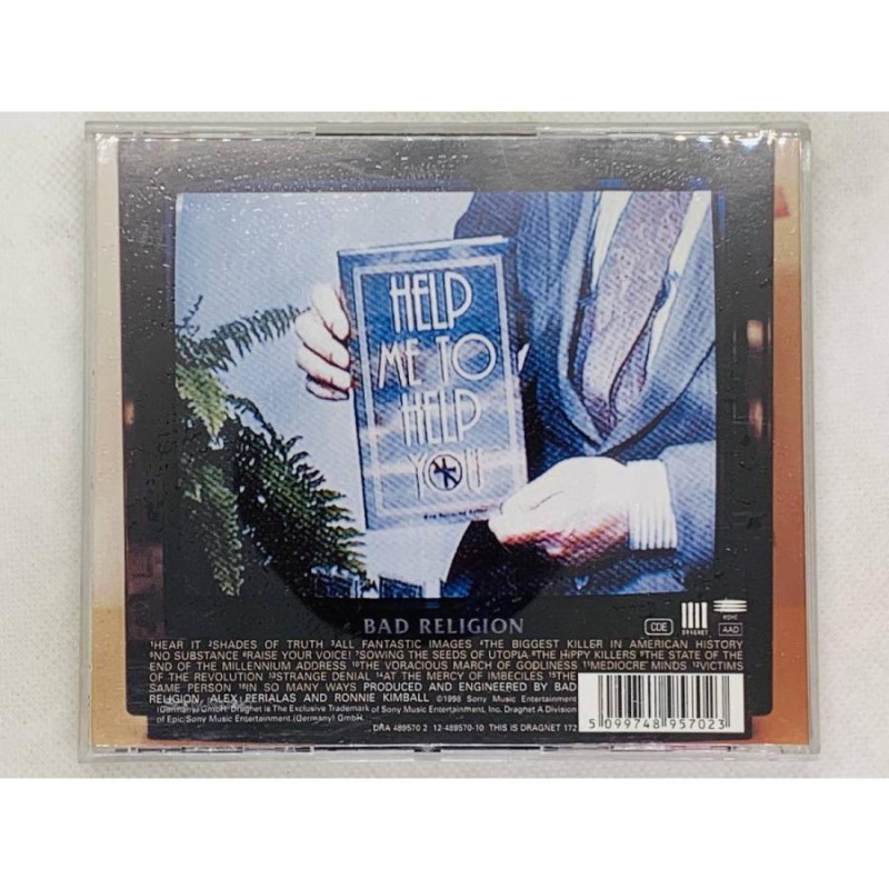 即決CD BAD RELIGION NO SUBSTANCE / 1-800-281-7696 / バッド