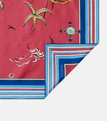 Alémais Printed silk twill scarf
