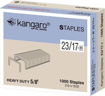 Kangaro 23/17多功能訂書針(1000/小盒)
