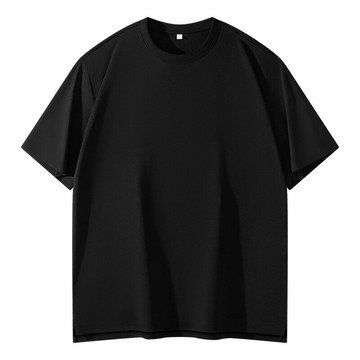 【新款熱賣】液氨雙面220克60S前后開叉設計高級感大碼男裝工作服團隊T恤定制