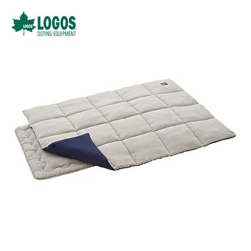 【露營趣】新店桃園 LOGOS LG72601000 丸洗日式布團兩件組0°C 雙人睡袋 睡墊 被子 睡袋 可機洗 露營 野營