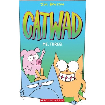 Catwad 3: It's Me, Three! / Jim Benton / Scholastic出版社旗艦店