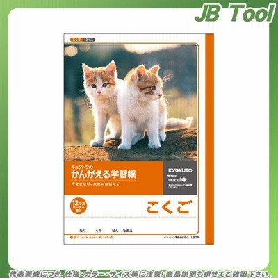 日本ノート(キョクトウ・アソシエイツ) かんがえる学習帳 国語12マスリーダー入 L82R