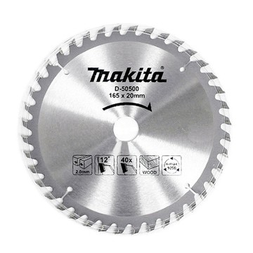 牧田D-50500鎢鋼鋸片165X20X20X40T