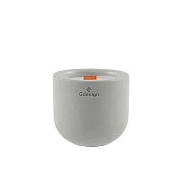 Gdesign 簡約灰泥系質感香氛蠟燭 175g