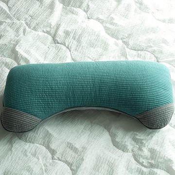 Sarang Yegam 防滑頸椎碎乳膠枕頭  火雞藍  1個  42 x 20 cm
