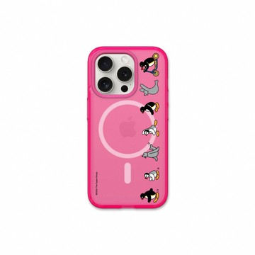 RHINOSHIELD iPhone 17e/16e 共用 JellyTint MagSafe兼容 磁吸透明防摔手機殼｜Pingu企鵝家族-出發吧！