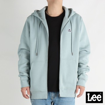 Lee 小LOGO休閒連帽外套 男 Modern LL220454 黑K11 灰9CG 淺棕97W 深棕429 藍綠745