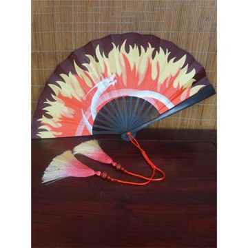 Fate grn orer命運-冠位指定fgo清姬cos10寸扇子印花絹布8寸折扇